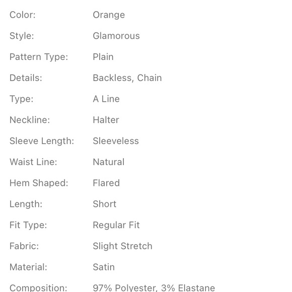 Satin Mini Dress - Picture 3 of 4